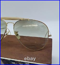 °Vintage Sunglasses Ray-ban B&L Aviator Outdoorsman Arista Gradient lenses 70's