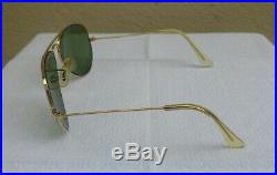 Vintage Sunglasses Ray-ban B&L LIC Aviator LIC Arista Frame RB-3 Lenses 1970's