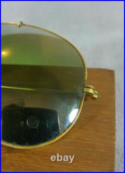 °Vintage Sunglasses Ray-ban B&L Outdoorsman Deep freeze mirror lenses 50s 60s