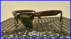 Vintage Sunglasses RayBan B&L USA Wayfarer MAX W1270 Tortoise G-15 70's