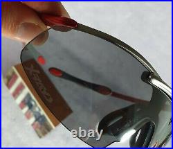 °Vintage sports sunglasses Ray-Ban USA XRAYS Red and grey Made in Japan 90's