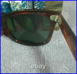 °Vintage sunglasses RAYBAN WAYFARER Tortoise 5024 BL BAUSCH & LOMB 80's