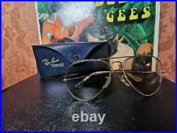 Vintage sunglasses Ray-Ban Aviator 70's USA photochromatique Très bon état