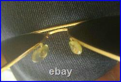 Vintage sunglasses Ray-Ban B&L Aviator 6214 B-15 Lenses Arista frame 1980's