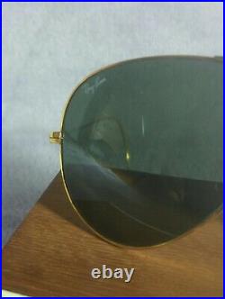 °Vintage sunglasses Ray-Ban B&L Aviator Cable temples 5814 G-15 80's TTBE