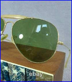 °Vintage sunglasses Ray-Ban B&L Aviator Outdoorsman II 6214 70's