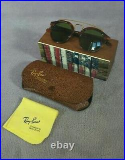 °Vintage sunglasses Ray-Ban B&L Bausch & Lomb Tortoise GATSBY STYLE 4 W0933 80s