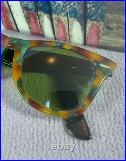 °Vintage sunglasses Ray-Ban B&L Bausch Lomb USA Wayfarer Ebony & Deluxe 1980's