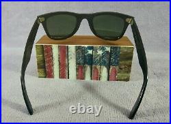 °Vintage sunglasses Ray-Ban B&L Bausch Lomb USA Wayfarer Ebony & Deluxe 1980's