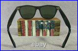 °Vintage sunglasses Ray-Ban B&L Bausch Lomb USA Wayfarer II Ebony 1980's