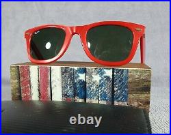 °Vintage sunglasses Ray-Ban B&L Bausch & Lomb USA Wayfarer Red L0051 G-15