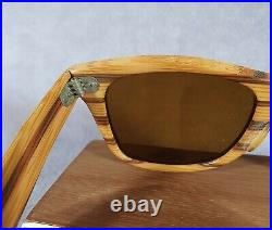 °Vintage sunglasses Ray-Ban B&L Bausch & Lomb USA Wayfarer Woody B-15