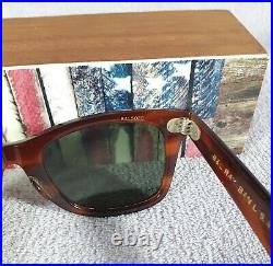 °Vintage sunglasses Ray-Ban B&L Bausch & Lomb Wayfarer Mock tortoise 5022 80's