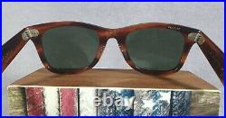 °Vintage sunglasses Ray-Ban B&L Bausch & Lomb Wayfarer Mock tortoise 5022 80's