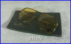 °Vintage sunglasses Ray-Ban B&L L9712 TIMBERLINE Ambermatic lenses 80's