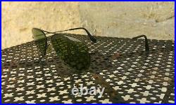 °Vintage sunglasses Ray-Ban B&L LIC Aviator LIC Black Frame RB-3 lenses 70's