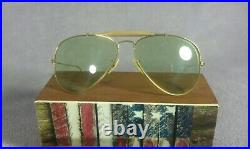 °Vintage sunglasses Ray-Ban B&L Outdoorsman 5814 Green photochromic Lenses 70's