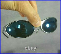 °Vintage sunglasses Ray-Ban B&L Predator series PS7 W2494 Blue mirror lenses 90s