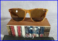°Vintage sunglasses Ray-Ban B&L USA Wayfarer Blonde frost W0884 B-15 lenses