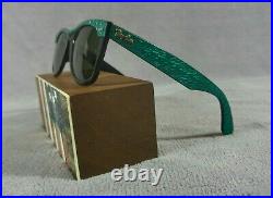 °Vintage sunglasses Ray-Ban B&L USA Wayfarer W0522 Street Neat Jade G-15