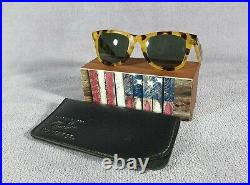 °Vintage sunglasses Ray-Ban B&L USA Wayfarer Yellow tortoise W0887 G-15