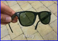 °Vintage sunglasses Ray-Ban B&L WAYFARER 4620 Ebony G15 Lenses 80's