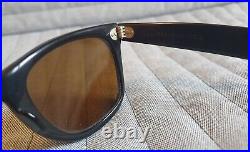 °Vintage sunglasses Ray-Ban B&L Wayfarer Streetneat Gold B-15 90's