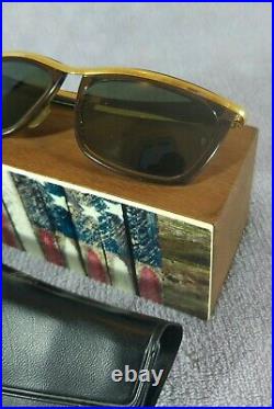 °Vintage sunglasses Ray-Ban OLYMPIAN lI Bronzelite L1005 G-15 lenses 1980's