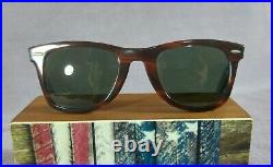 °Vintage sunglasses Ray-Ban Wayfarer Mock tortoise 5022 BL Bausch & Lomb 80's