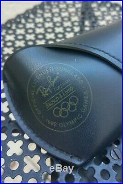 °Vintage sunglasses RayBan B&L USA Wayfarer Olympic Games ALBERTVILLE 1992 G-15